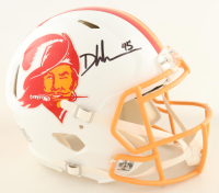 Devin White Signed Buccaneers Full-Size Authentic On-Field Throwback Speed Helmet (JSA) at PristineAuction.com