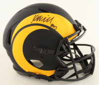 Kyren Williams Signed Rams Full-Size Authentic On-Field Eclipse Alternate Speed Helmet (Beckett) at PristineAuction.com