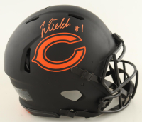Justin Fields Signed Bears Full-Size Authentic Eclipse Alternate Speed Helmet (Beckett) at PristineAuction.com
