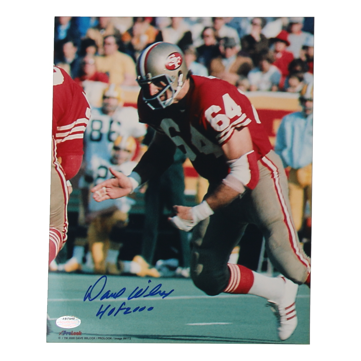 Dave Wilcox Signed San Francisco 49ers 8x10 Photo Inscribed "HOF 2000" (Schwartz) at PristineAuction.com Dave Wilcox Signed San Francisco 49ers 8x10 Photo Inscribed "HOF 2000" (Schwartz) at PristineAuction.com