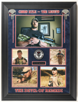 Chris Kyle Signed Navy Seal American Sniper "Punisher" Custom Framed Patch Display (JSA) at PristineAuction.com