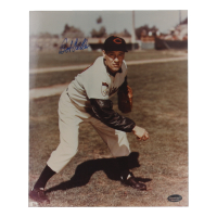 Bob Feller Signed Indians 8x10 Photo (Schwartz) at PristineAuction.com