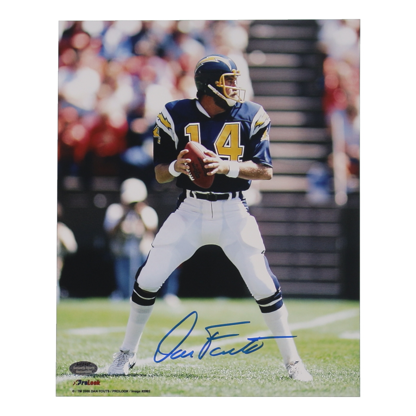 Dan Fouts Signed Chargers 8x10 Photo (Schwartz) at PristineAuction.com Dan Fouts Signed Chargers 8x10 Photo (Schwartz) at PristineAuction.com