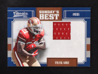 Frank Gore 2010 Panini Classics Sunday's Best #17 #076/250 at PristineAuction.com