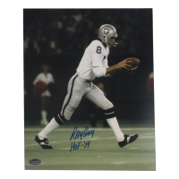 Ray Guy Signed Raiders 8x10 Photo Inscribed "HOF-'14" (Schwartz) at PristineAuction.com
