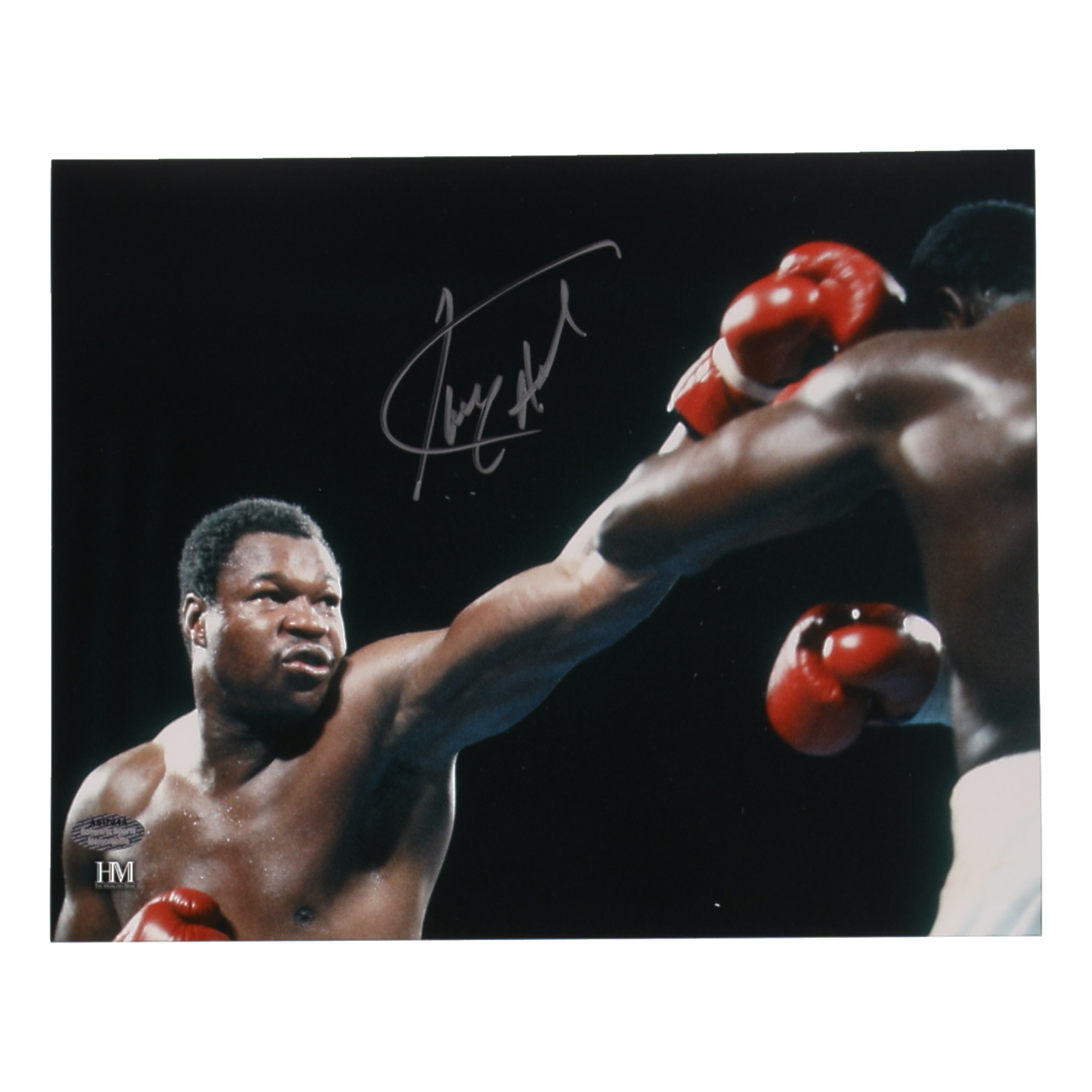 Larry Holmes Signed 8x10 Photo (Schwartz) at PristineAuction.com Larry Holmes Signed 8x10 Photo (Schwartz) at PristineAuction.com