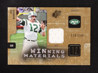 Joe Namath 2009 SPX Football Winning Materials Jersey #W-JN #228/249 at PristineAuction.com
