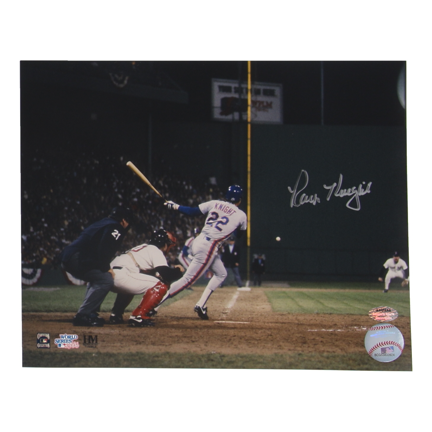 Ray Knight Signed Mets 8x10 Photo (Schwartz) at PristineAuction.com Ray Knight Signed Mets 8x10 Photo (Schwartz) at PristineAuction.com