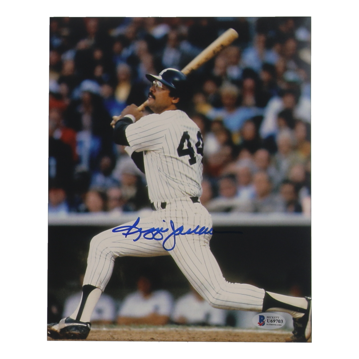 Reggie Jackson Signed Yankees 8x10 Photo (Beckett) at PristineAuction.com Reggie Jackson Signed Yankees 8x10 Photo (Beckett) at PristineAuction.com