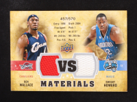 Ben Wallace/Dwight Howard 2009-10 Upper Deck Materials #VS-WH #457/570 at PristineAuction.com