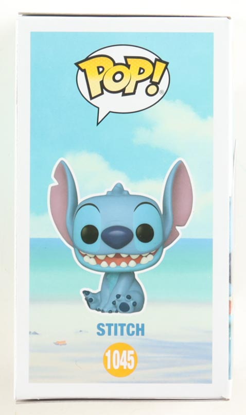 Chris Sanders  Signed "Lilo & Stitch" #1045 Stitch Funko Pop! Vinyl Figure (PSA) at PristineAuction.com Chris Sanders  Signed "Lilo & Stitch" #1045 Stitch Funko Pop! Vinyl Figure (PSA) at PristineAuction.com