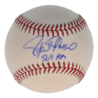 Rafael Palmeiro Signed OML Baseball Inscribed "569 HRS" (JSA) at PristineAuction.com
