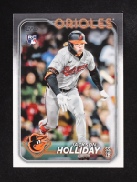 Jackson Holliday 2024 Topps Base Set Photo Variations #697B RC at PristineAuction.com