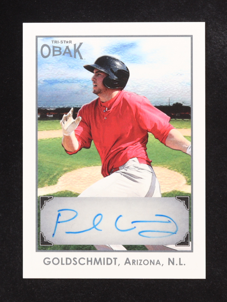 Paul Goldschmidt 2011 TRISTAR Obak Autographs #A17 #087/100 RC at PristineAuction.com Paul Goldschmidt 2011 TRISTAR Obak Autographs #A17 #087/100 RC at PristineAuction.com