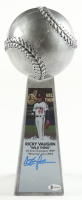 Charlie Sheen Signed "Major League" Championship Trophy (Beckett) at PristineAuction.com