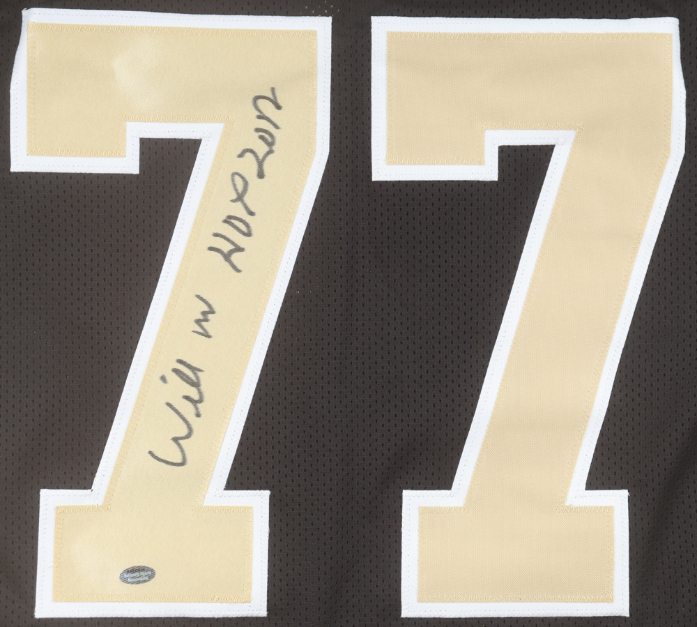 Willie Roaf Signed Jersey Inscribed "HOF 2012" (Schwartz) at PristineAuction.com Willie Roaf Signed Jersey Inscribed "HOF 2012" (Schwartz) at PristineAuction.com