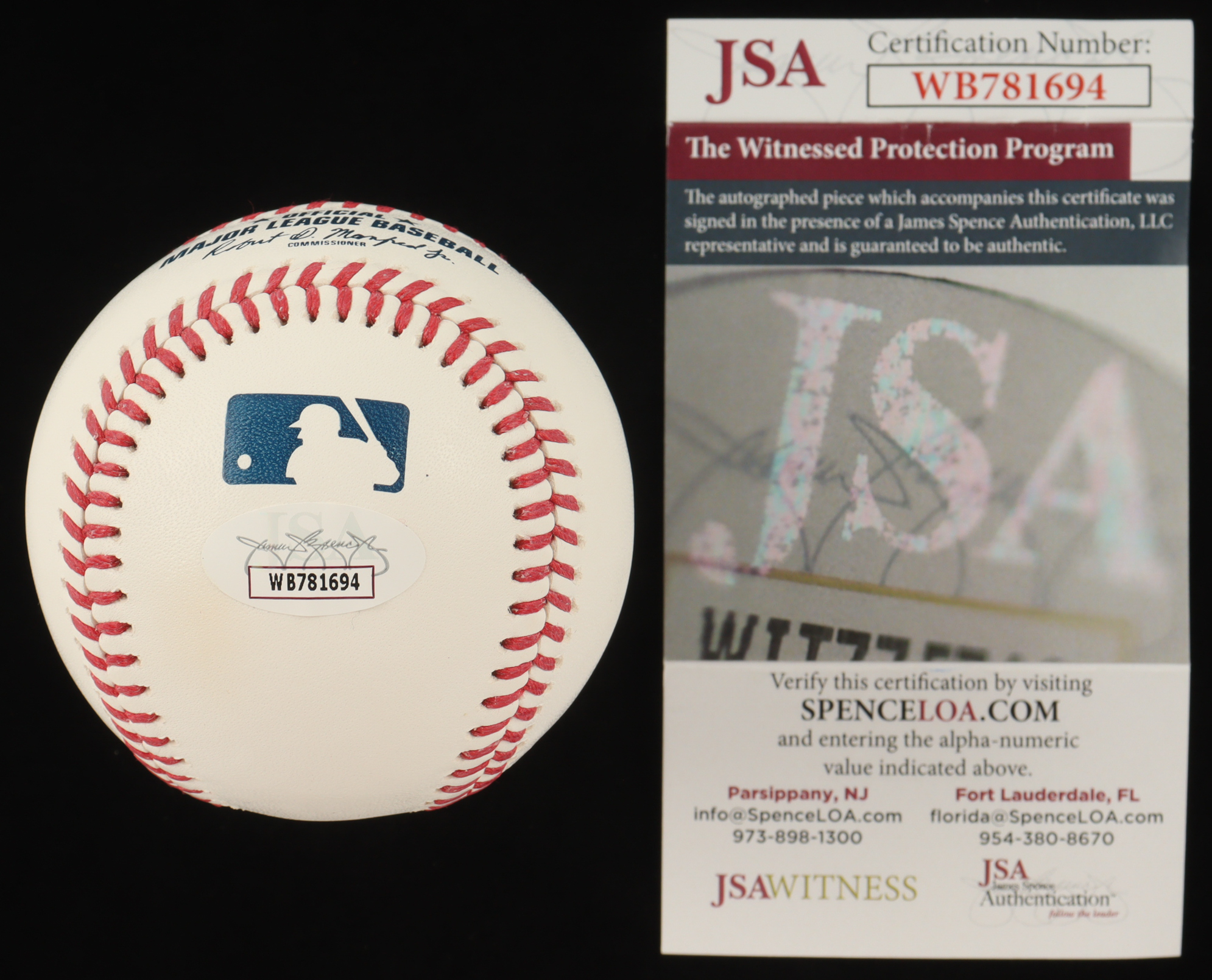 Ben Rice Signed OML Baseball (JSA) at PristineAuction.com Ben Rice Signed OML Baseball (JSA) at PristineAuction.com