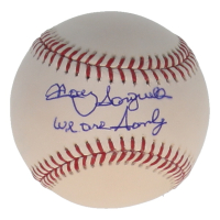 Manny Sanguillen Signed OML Baseball With Inscription (Beckett) at PristineAuction.com
