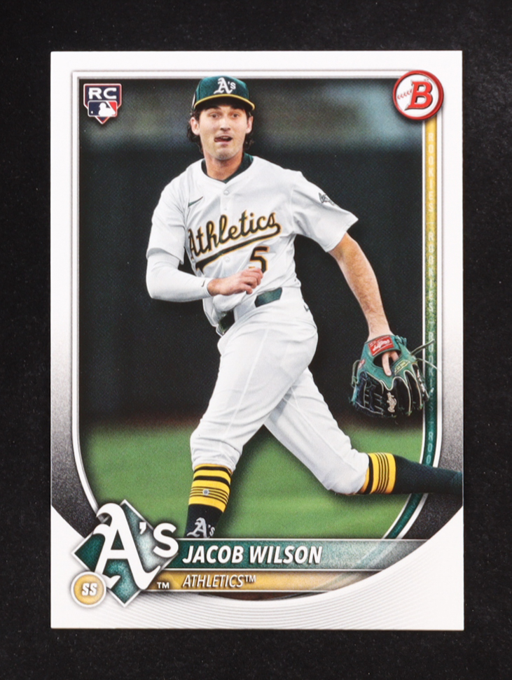 Jacob Wilson 2025 Bowman #9 RC at PristineAuction.com Jacob Wilson 2025 Bowman #9 RC at PristineAuction.com