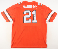 Barry Sanders Signed Oklahoma State Cowboys Jersey (Schwartz) at PristineAuction.com
