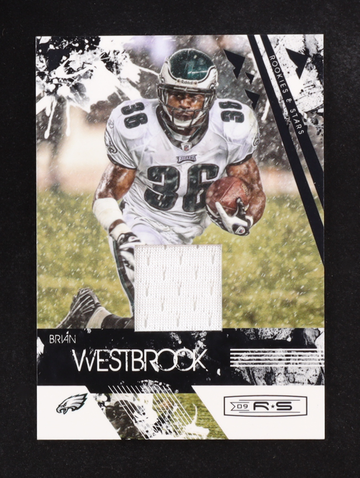 Brian Westbrook 2009 Panini Donruss Rookie & Stars #104 #023/299 at PristineAuction.com Brian Westbrook 2009 Panini Donruss Rookie & Stars #104 #023/299 at PristineAuction.com