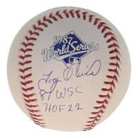 Tony Oliva Signed 1987 World Series Baseball Inscribed "87 WSC" & "HOF 22" (Beckett) at PristineAuction.com