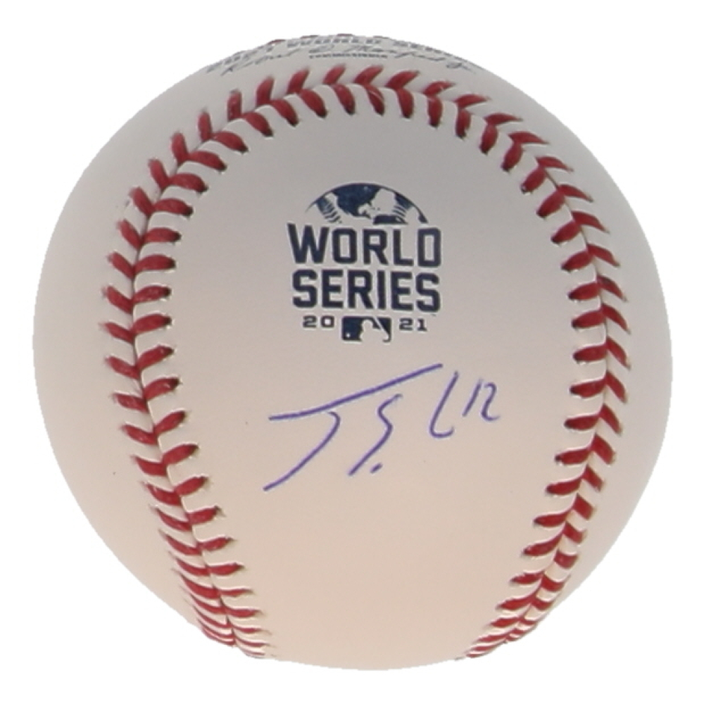 Jorge Soler Signed 2021 World Series Baseball (Radtke) at PristineAuction.com