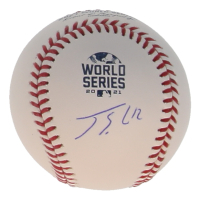 Jorge Soler Signed 2021 World Series Baseball (Radtke) at PristineAuction.com