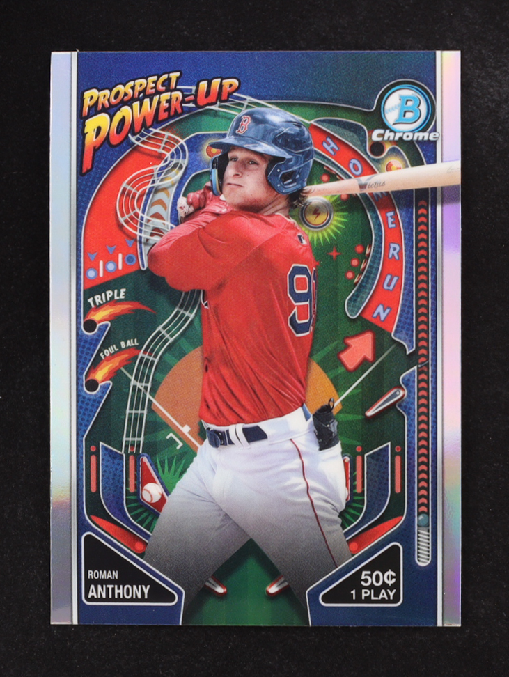 Roman Anthony 2024 Bowman Chrome Prospect Power-Up #PP13 RC at PristineAuction.com Roman Anthony 2024 Bowman Chrome Prospect Power-Up #PP13 RC at PristineAuction.com