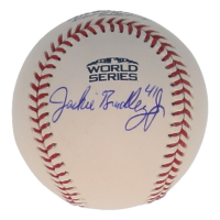 Jackie Bradley Jr. Signed 2018 World Series Baseball (Beckett) at PristineAuction.com