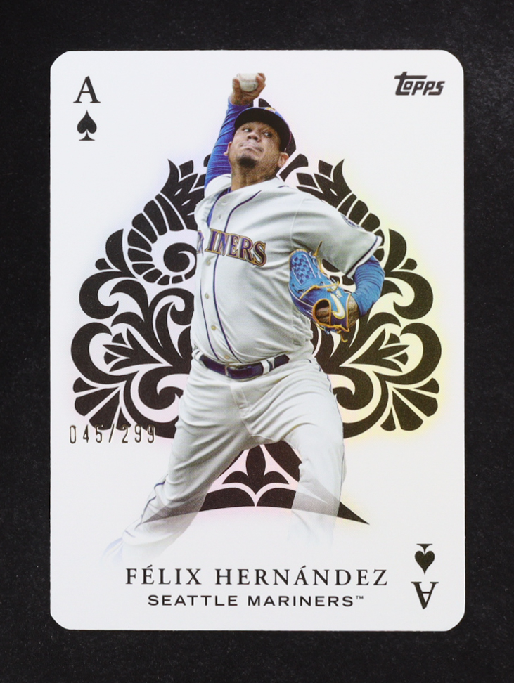 Felix Hernandez 2023 Topps All Aces Black #AA44 #045/299 at PristineAuction.com Felix Hernandez 2023 Topps All Aces Black #AA44 #045/299 at PristineAuction.com