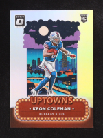 Keon Coleman 2024 Donruss Optic Uptowns #15 RC at PristineAuction.com