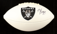 Fred Biletnikoff Signed Raiders Logo Football (Beckett) at PristineAuction.com
