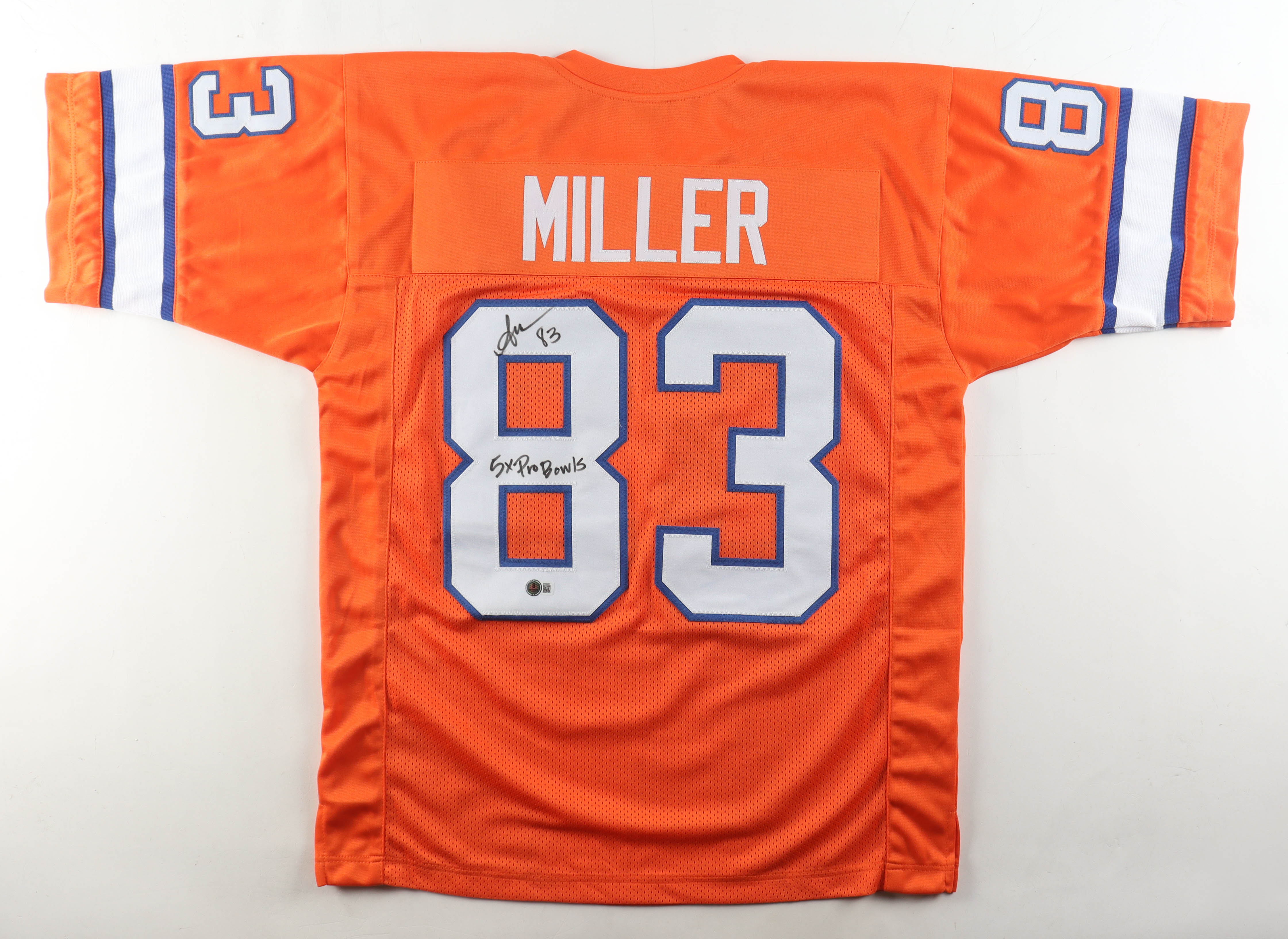 Anthony Miller Signed Jersey Inscribed "5x Pro Bowls" (Beckett) at PristineAuction.com Anthony Miller Signed Jersey Inscribed "5x Pro Bowls" (Beckett) at PristineAuction.com