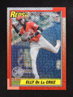 Elly De La Cruz 2025 Topps '90 Topps Silver Pack Chrome #T90C15 at PristineAuction.com