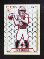 Jayden Daniels 2024 Panini Phoenix Contours #17 RC at PristineAuction.com