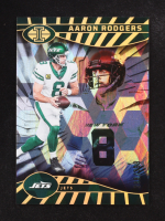 Aaron Rodgers 2024 Panini Illusions Trophy Collection Cubic #68 #288/399 at PristineAuction.com