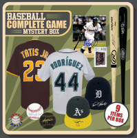 THE COMPLETE GAME Baseball Collection Signed Mystery Box – Series 1 (Limited to 90) - Schwartz Sports at PristineAuction.com