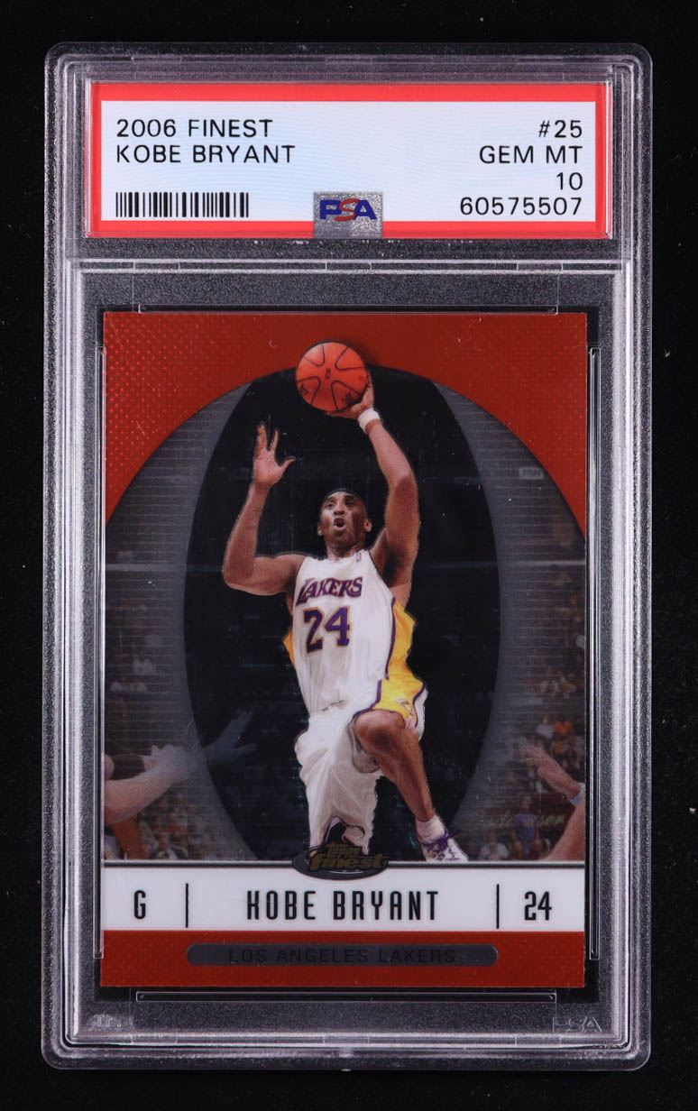 Kobe Bryant 2006-07 Finest #25 (PSA 10) at PristineAuction.com Kobe Bryant 2006-07 Finest #25 (PSA 10) at PristineAuction.com