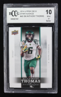 De'Anthony Thomas 2014 Upper Deck Star Rookies #42 RC (BCCG 10) at PristineAuction.com