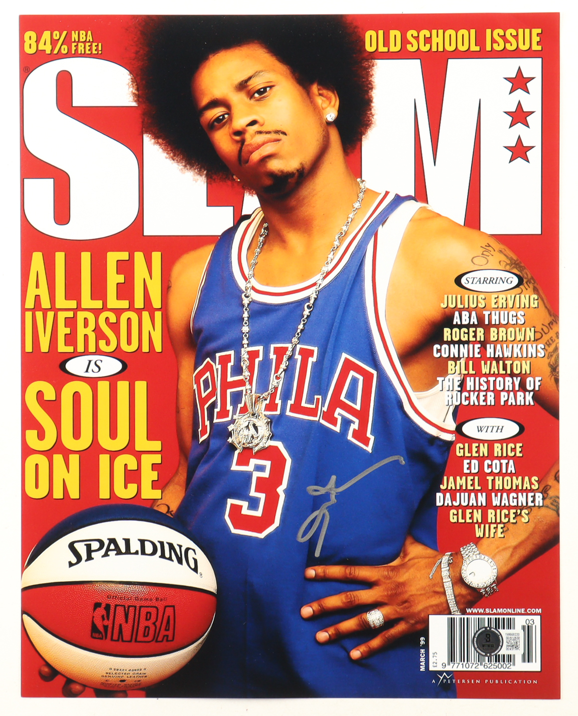 Allen Iverson Signed 76ers 11x14 Photo (Beckett) at PristineAuction.com Allen Iverson Signed 76ers 11x14 Photo (Beckett) at PristineAuction.com