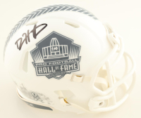 Devin Hester Signed Hall of Fame Logo Salute to Service Alternate Speed Mini Helmet (JSA) at PristineAuction.com