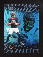 CJ Stroud 2024 Panini Illusions Trophy Collection Light Blue #32 #162/249 at PristineAuction.com