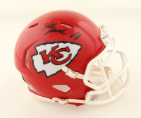 Isiah Pacheco Signed Chiefs Speed Mini Helmet (Beckett) at PristineAuction.com
