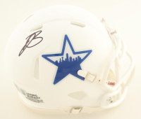 DaRon Bland Signed Custom Speed Mini Helmet (Beckett) at PristineAuction.com