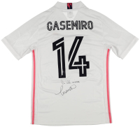 Casemiro Signed Real Madrid Adidas Jersey Inscribed "5X UCK Winner" (Icons) at PristineAuction.com