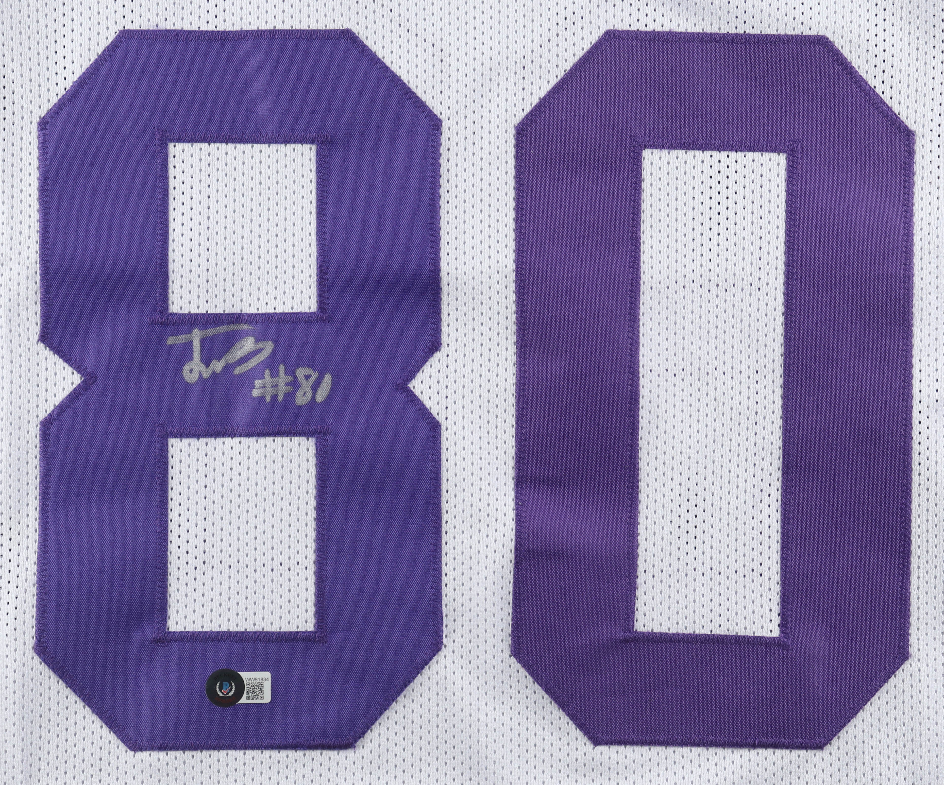 Jack Bech Signed Jersey (Beckett) at PristineAuction.com Jack Bech Signed Jersey (Beckett) at PristineAuction.com