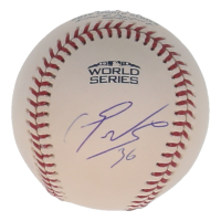 Eduardo Nunez Signed 2018 World Series Baseball (Beckett) at PristineAuction.com