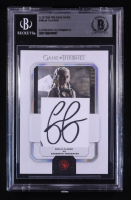 Emilia Clarke Signed Custom Game Of Thrones Trading Card (BGS) at PristineAuction.com