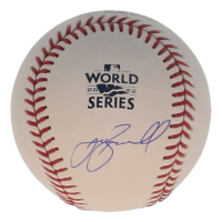 Jeff Bagwell Signed 2022 World Series Logo Baseball (JSA) at PristineAuction.com